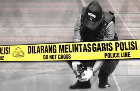 Polisi Telusuri Alamat Pelaku Peledakan di Bogor