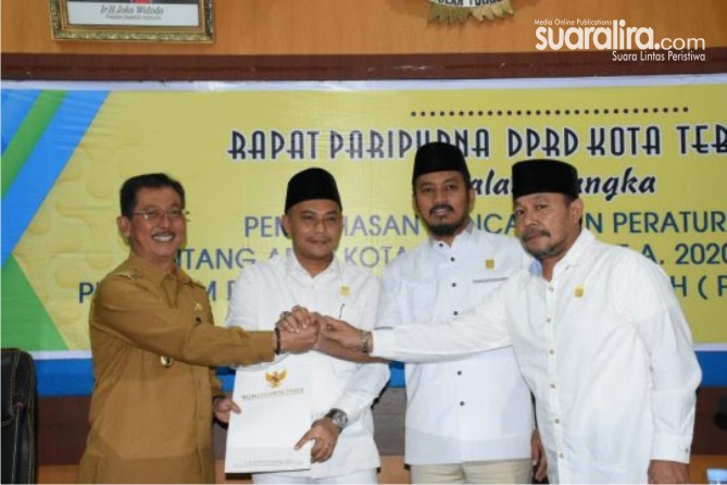 Wali Kota Tebing Tinggi sampaikan nota jawaban atas APBD 2020