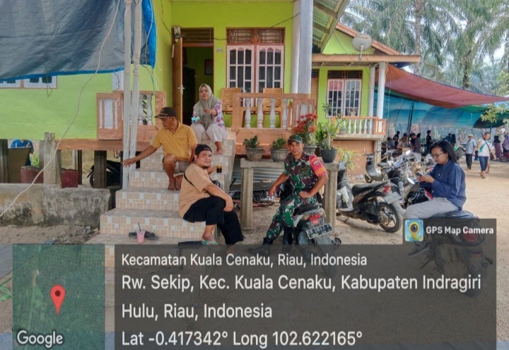 Melalui Komsos Didesa Rawa Sekip, Silaturahmi Babinsa Dengan Warga Desa Binaan Terlihat Nyata