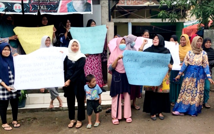 Curhat Emak-Emak Lembaga Manggarai Barat Meminta Firli Dorong Turunkan Harga Minyak Goreng