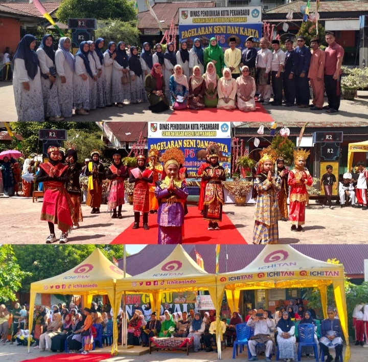 Pagelaran Seni & Karya Kokurikuler SDN 94 Pekanbaru 2025 Kolaborasi Walimurid dan Guru Guru Hebat