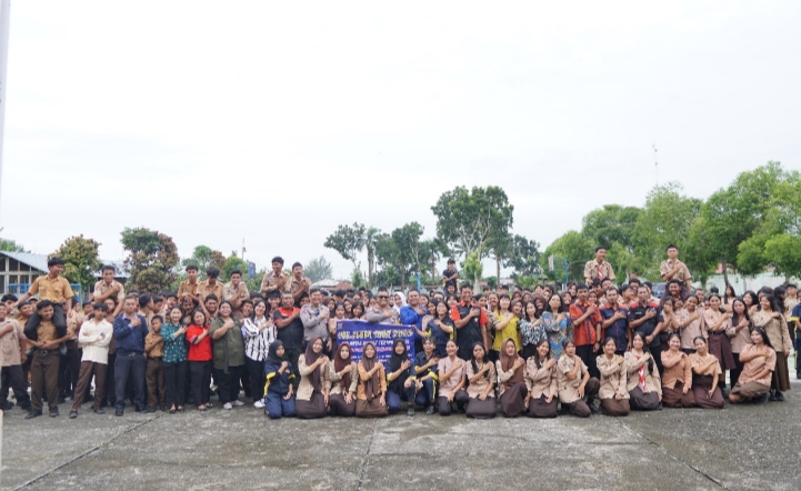 Polres Tebing Tinggi Edukasi Pelajar Tertib Berlalulintas dalam Ops Zebra Toba 2025
