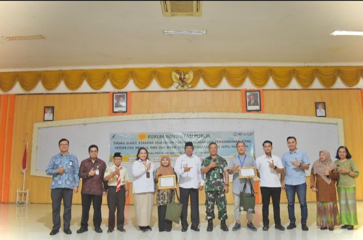 Dandim 0302/Inhu - Kuansing Diwakili Kasdim Hadiri Acara FKP Dan Pencanangan Zona Integritas Menuju WBK dan WBBM Dan Peringatan Hari Jamu Nasional