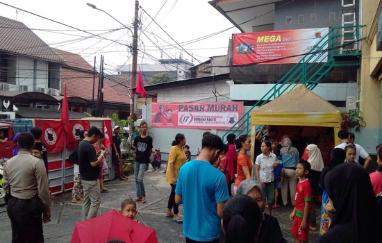 Isu SARA Serang Paslon No 2, Sayap Partai PDIP Fokus Dekati Masyarakat