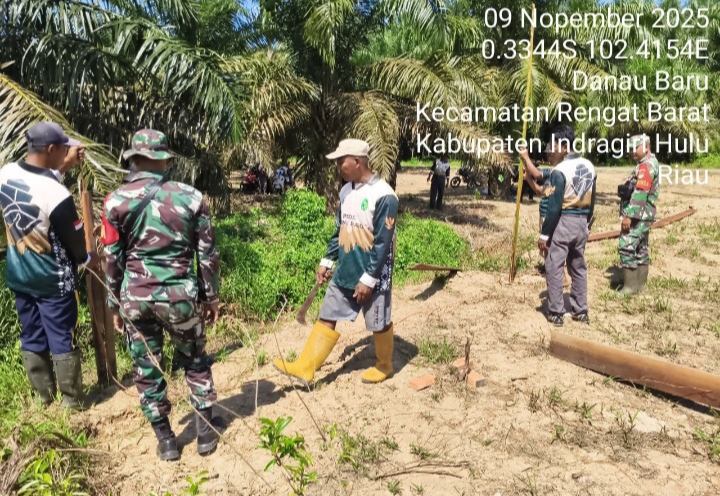Tonggak Awal Pertumbuhan Ekonomi Babinsa Dampingi Pembangunan Koperasi Desa Merah Putih