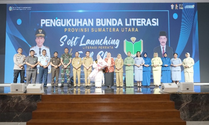 Pemkab Asahan Ikuti Peuncuraan Aplikasi Literasi Permata