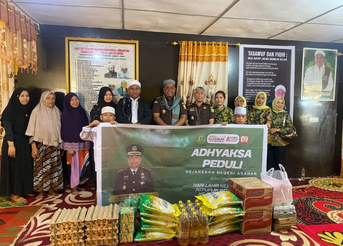 Sambut HUT Kejaksaan RI Ke-80, Kepala Kejaksaan Negeri Asahan Gelar Adhyaksa Peduli