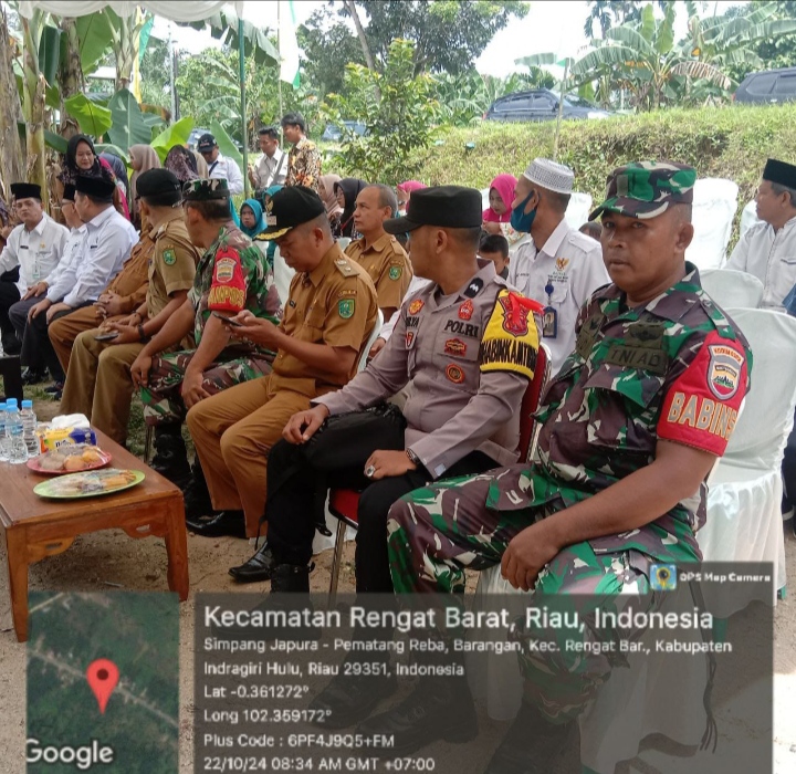 Peresmian dan Penyerahan Program BAZNAS Babinsa Koramil 01/Rengat Hadiri Penyerahan Bantuan RTLH