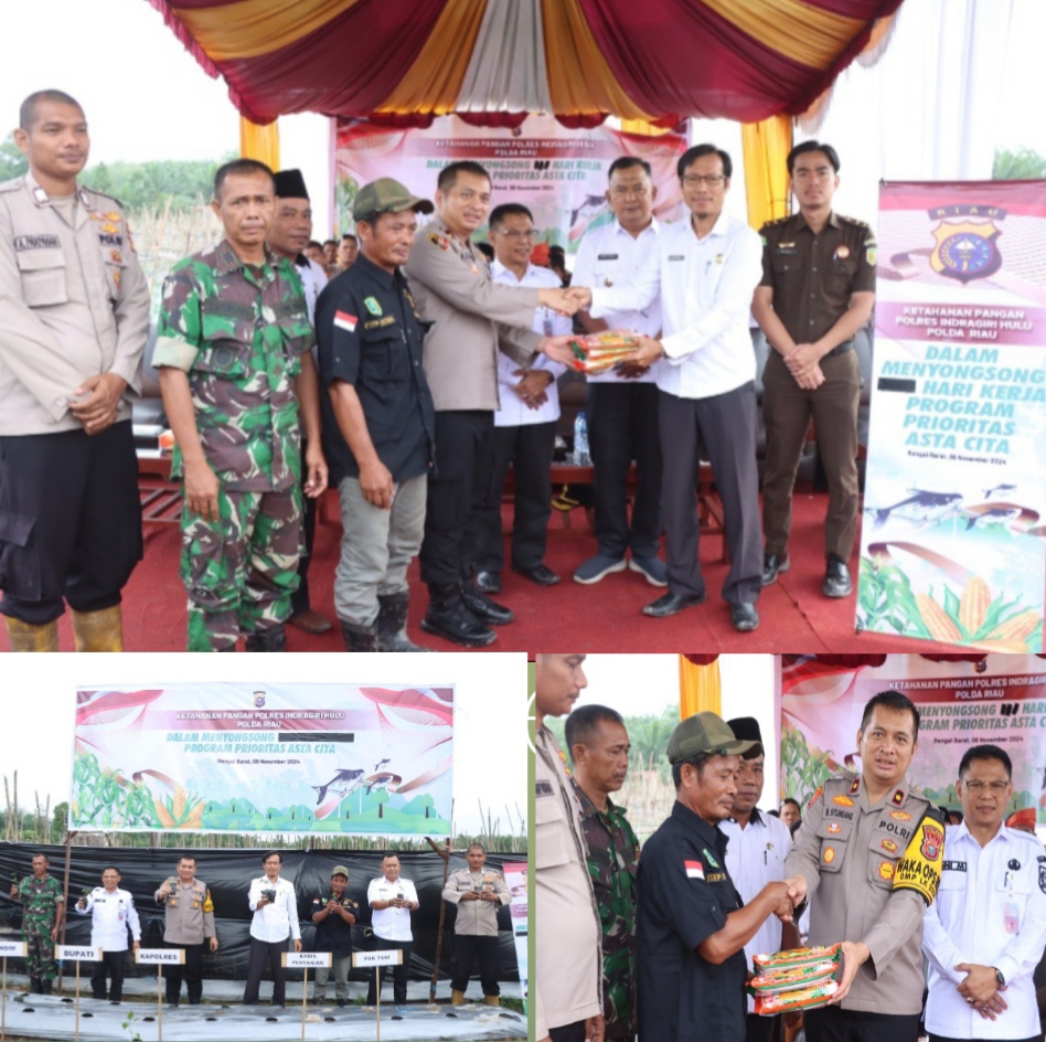 Tanam Cabe Di Kampung Tangguh Polres Dukung Program Asta Cita Presiden RI.