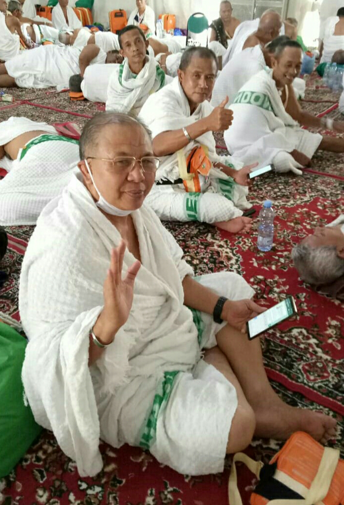 Seluruh Jemaah Kloter 7 MES Tiba di Arafah