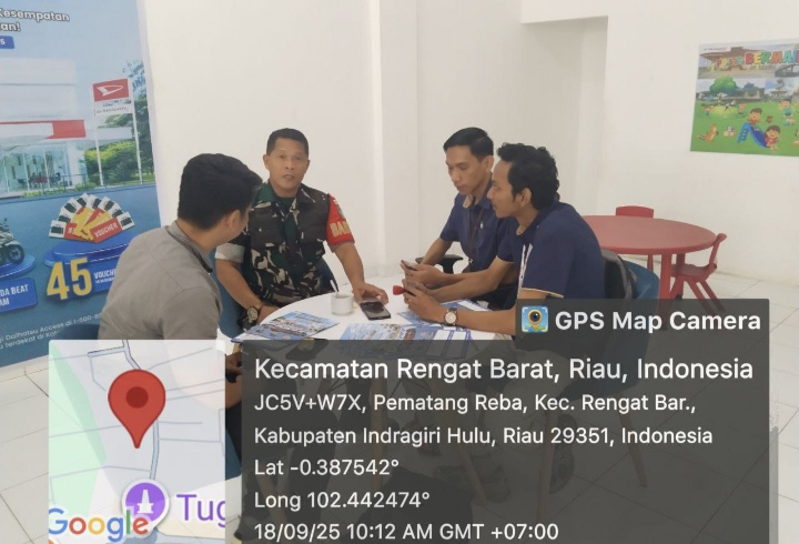 Babinsa Taja Komsos Dengan Pemuda Dan Mitra Karib Diwilayah Binaan Untuk Tingkatkan Apkowil