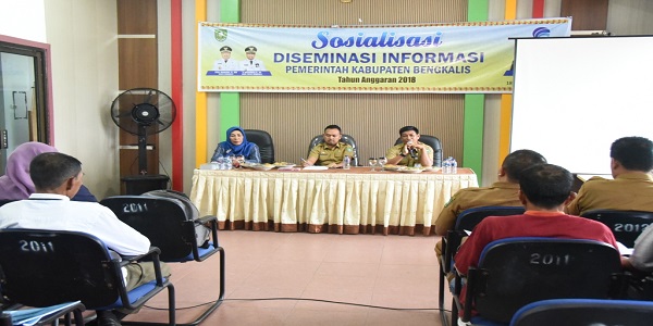 Diskominfotik Gelar Sosialisasi Diseminasi Dalam Mewujudkan Masyarakat Peka Informasi