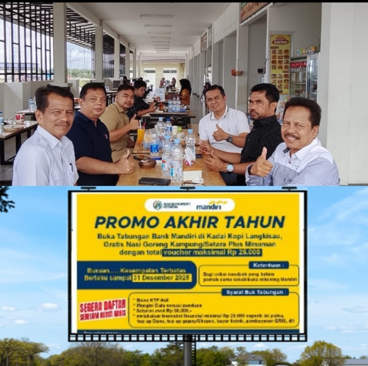Promo Akhir Tahun API Asprumnas Riau dan Bank Mandiri KCP Pekanbaru Marpoyan Launching
