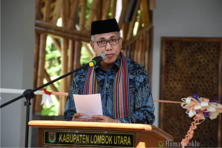 Plt. Gubernur Aceh, Resmikan Masjid An-Nur Aceh, di Gangga Lombok Utara