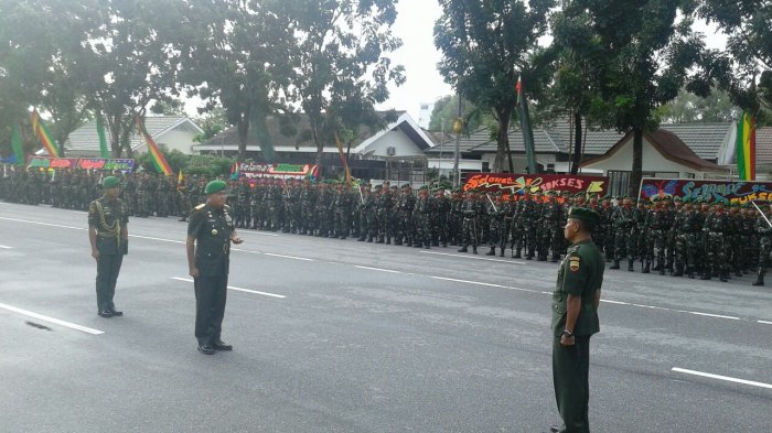 Pangdam I Bukit Barisan Mayjen Lodewyk Pusung Resmi Lantik Danrem 031 Wirabima yang Baru