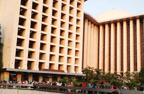 Salat Idul Adha, Masyarakat Padati Masjid Istiqlal