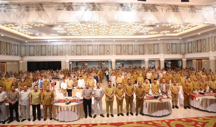 Bupati Asahan Ikuti Rakor Optimalisasi PAD Dan DBH Pajak