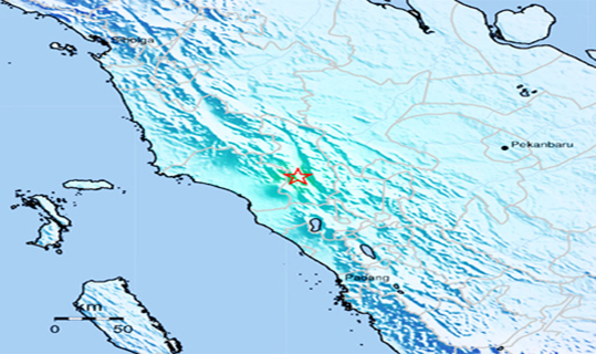 Gempa, Guncangan Terasa Sampai Pekanbaru