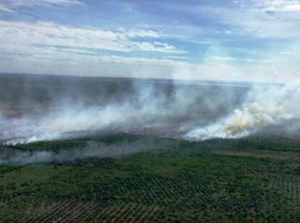 Hujan Buatan, Satgas Karhutla Riau Sebar Satu Ton Garam