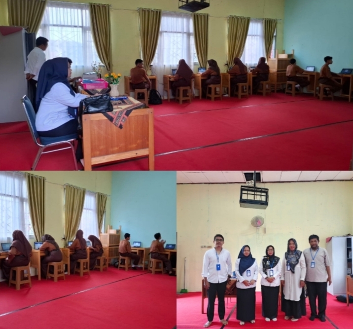 Peserta ANBK 2024 SMPN 2 Pekanbaru