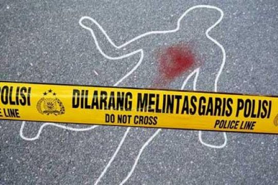 Saat menyeberang jalan, Usman tewas ditabrak sepeda motor