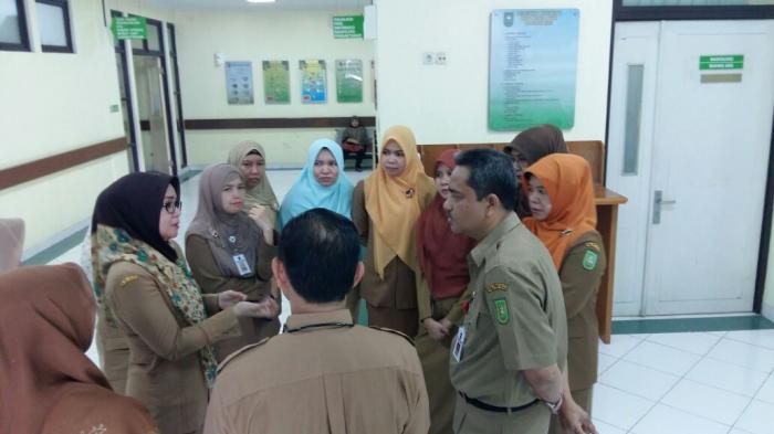 Sekdaprov Riau Sidak Rumah Sakit Petala Bumi