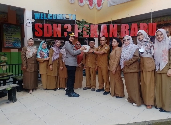 Arahan Kapolsek Senapelan Dalam Himbauan Kapolda Riau Program Grand Police