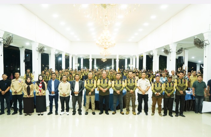 Bupati Asahan Lepas Kontingen Kwartir Cabang Gerakan Pramuka Asahan Menuju Jambore Daerah XI Sumatera Utara