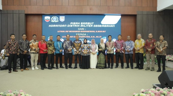 Pemkab Asahan Gelar Pisah Sambut Dandim 0208/Asahan Tahun 2025