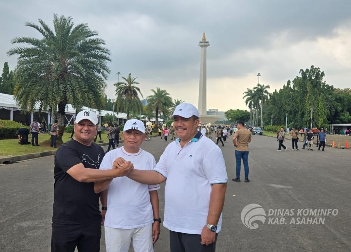 Wagub Sumut, Bupati dan Wabup Asahan Terpilih Ikuti Gladi di Monas