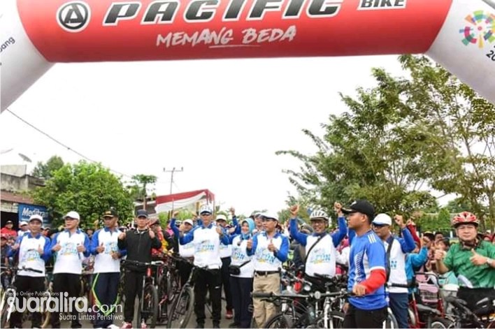 Meriahkan HUT Kabupaten Mura Ke-76, Pemkab Musi Rawas Gelar Lomba Sepeda Santai dan Sepeda Hias