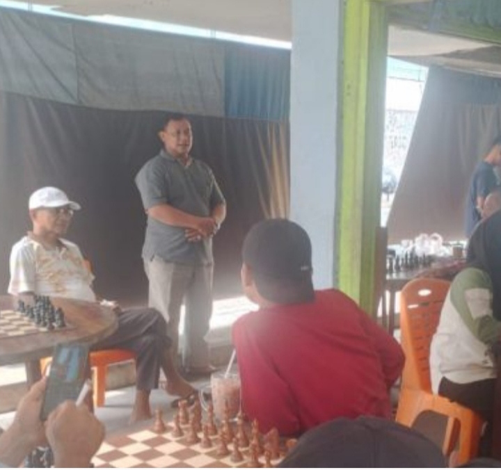 Semarak HUT RI Ke-80 Lurah Pasar Kota Taja Open Turnament Catur, Sederhana Tapi Bahagia,Ini Kata Lurah