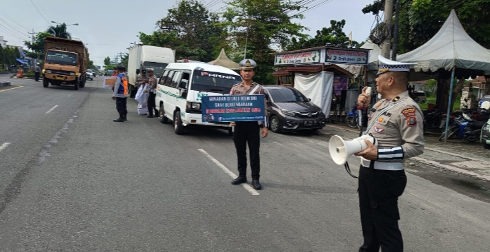 Satlantas Polres Tebing Tinggi Ramp Check dan Tes Kesehatan Pengemudi