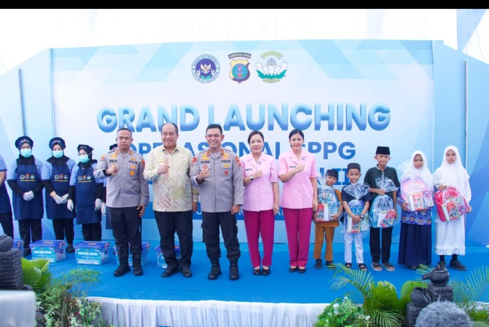 Kapolda Sumut Dan Bupati Asahan Resmikan SPPG