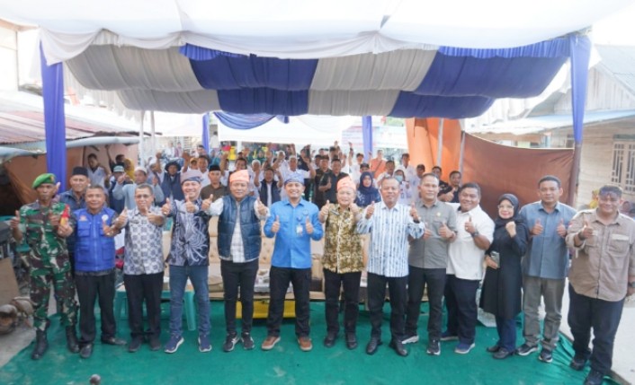 Sosialisasi Pembangunan Kampung Nelayan Merah Putih Di Desa Pematang Sei - Baru