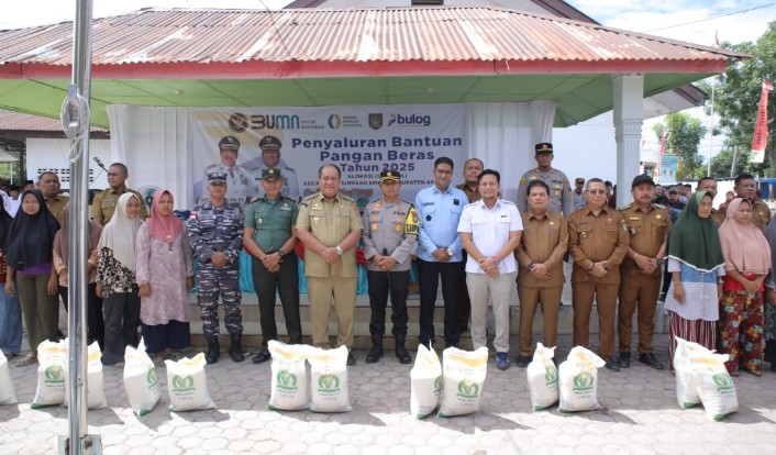 Pemkab Asahan Salurkan Bantuan Pangan Beras 2025
