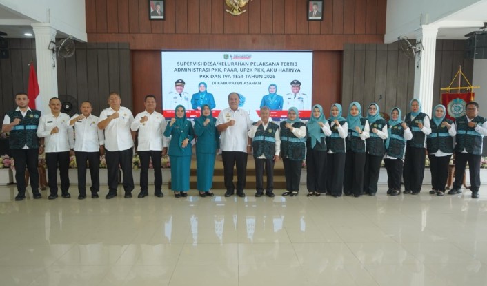 Tim Supervisi HKG PKK Provinsi Sumut Gelar Kunjungan Ke Kabupaten Asahan