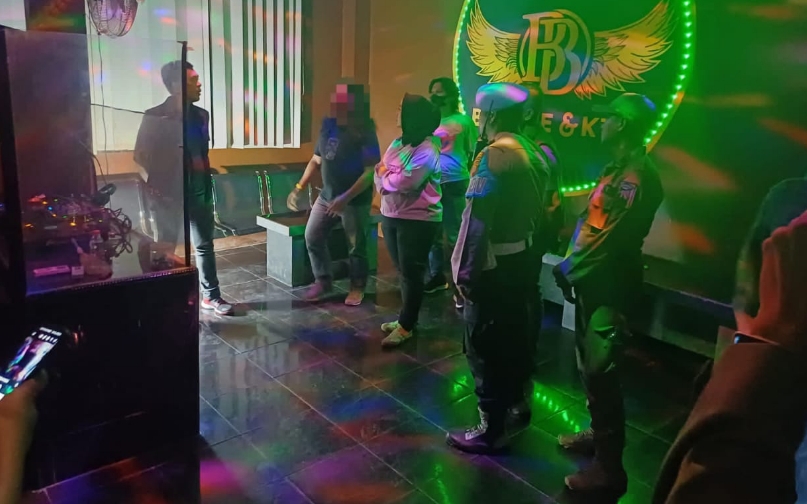 Polres Tebing Tinggi Razia Tempat Hiburan Malam, Lima Pengunjung Diamankan