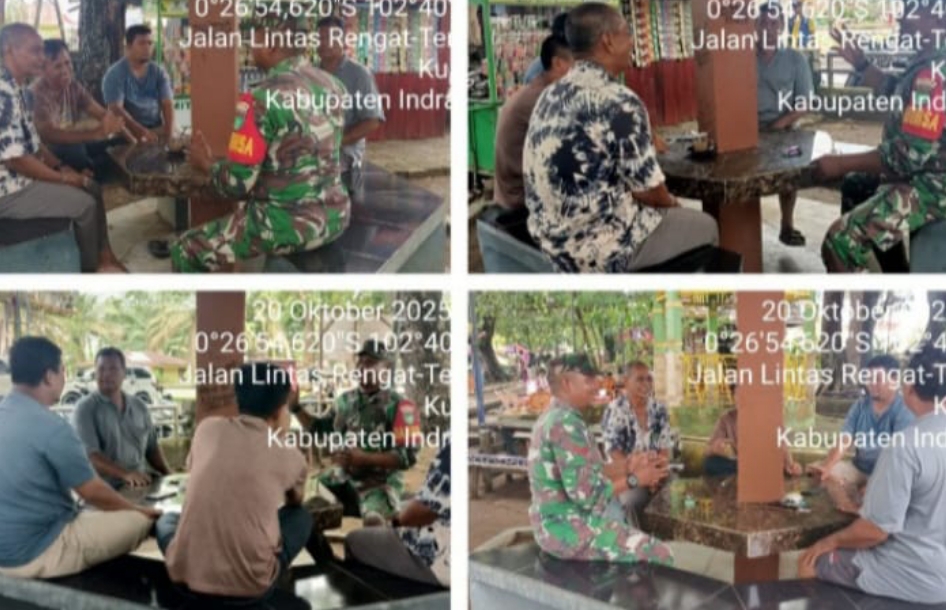 TNI dan  Masyarakat Kedepankan Komsos  mengedepankan Komsos di wilayah desa binaan nya .
