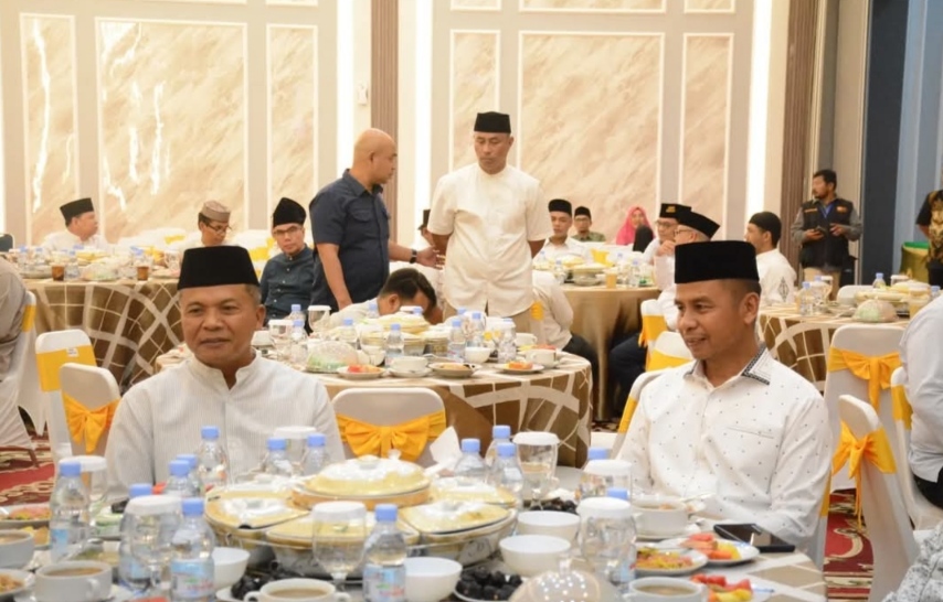 Laksanakan Safari Ramadhan, Danrem 031/WB Memenuhi Undangan Bupati Kampar