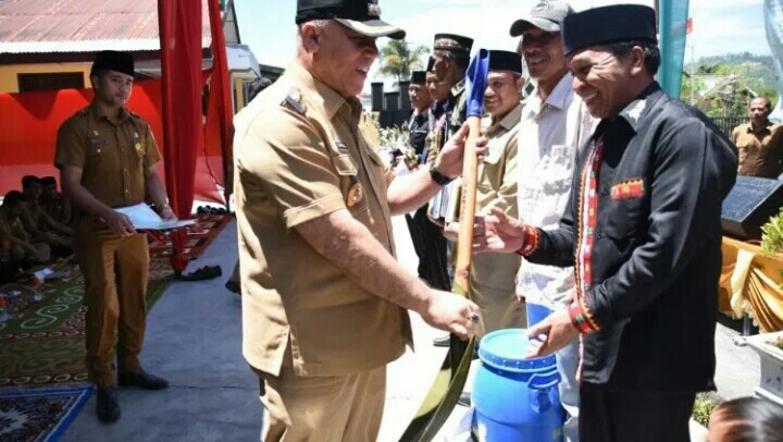 Pemkab Sergai Bersama TNI Manunggal KB-Kes dan BKKBN Selenggarakan Pencanangan Bakti Sosial