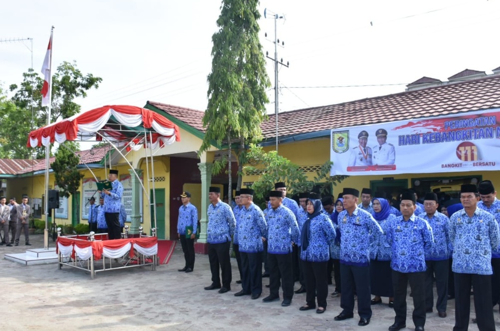 Sergai Gelar Upacara Kebangkitan Nasional Ke- 111 Tahun 2019