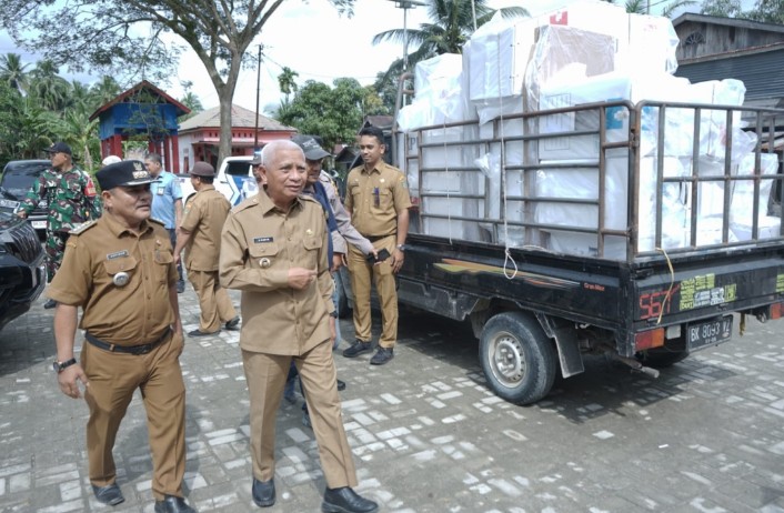 Bupati Asahan Kembali Tinjau Persiapan Pemilu 2024 Di Kecamatan