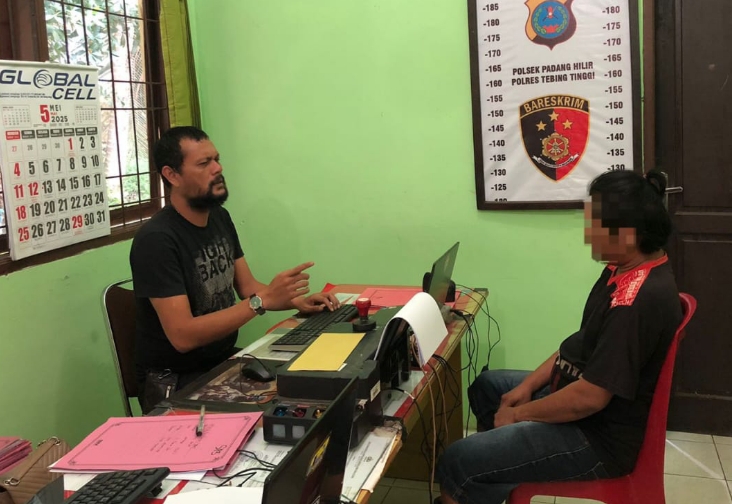 Seorang Pria Pelaku Pungli di Taman Kota, Diamankan Polres Tebingtinggi