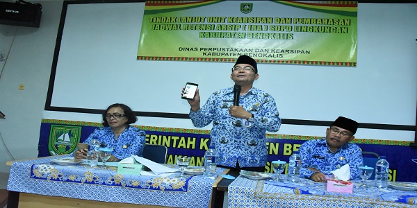 Suwarto Buka Pelatihan Operator Pengelola Arsip Dan Ingatkan OPD Bentuk Unit Arsip Sistem Penyimpanan Digital