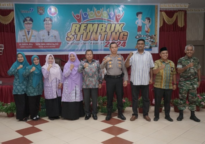 Asisten Administrasi Umum Buka Rembuk Stunting Kabupaten Asahan Tahun 2024