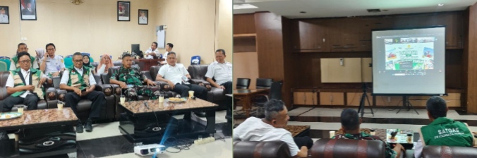 Dandim 0302/Inhu Diwakili Pasi Ter Hadiri Vitcon Panen Raya Serta Pengumuman Swasembada Pangan Bersama Presiden.