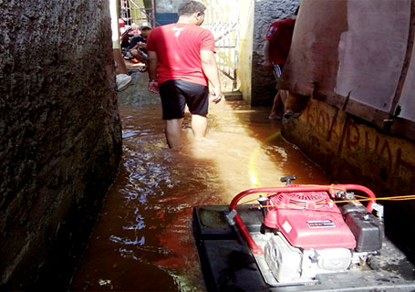 Banjir Pondok Labu, Diduga Karena Aliran Air Tersumbat