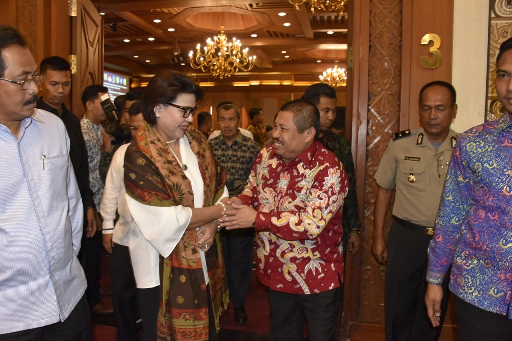 Bupati Bengkalis Hadiri Launching System Monitoring Penerimaan Pajak Di Batam