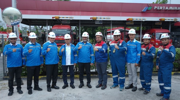 Wakil Bupati Asahan Tinjau Kesiapan Pasokan BBM Di Terminal Fuel Kisaran
